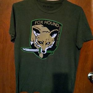 RELIST: Metal gear solid foxhound vintage 2008 t shirt ps2